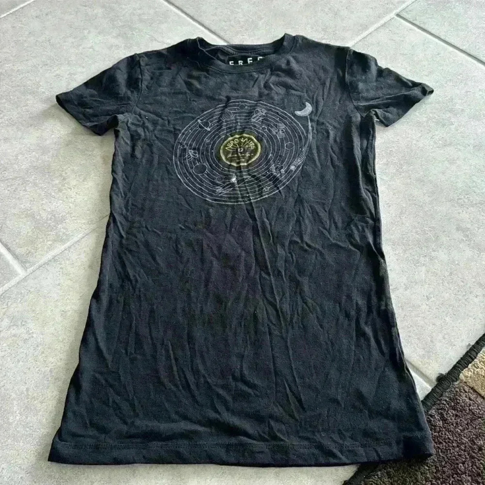 Black Graphic Tee